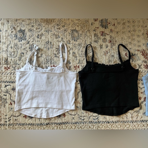 Hollister bundle lot of 4 crop tank tops size S small Aeropostale - Picture 7 of 8